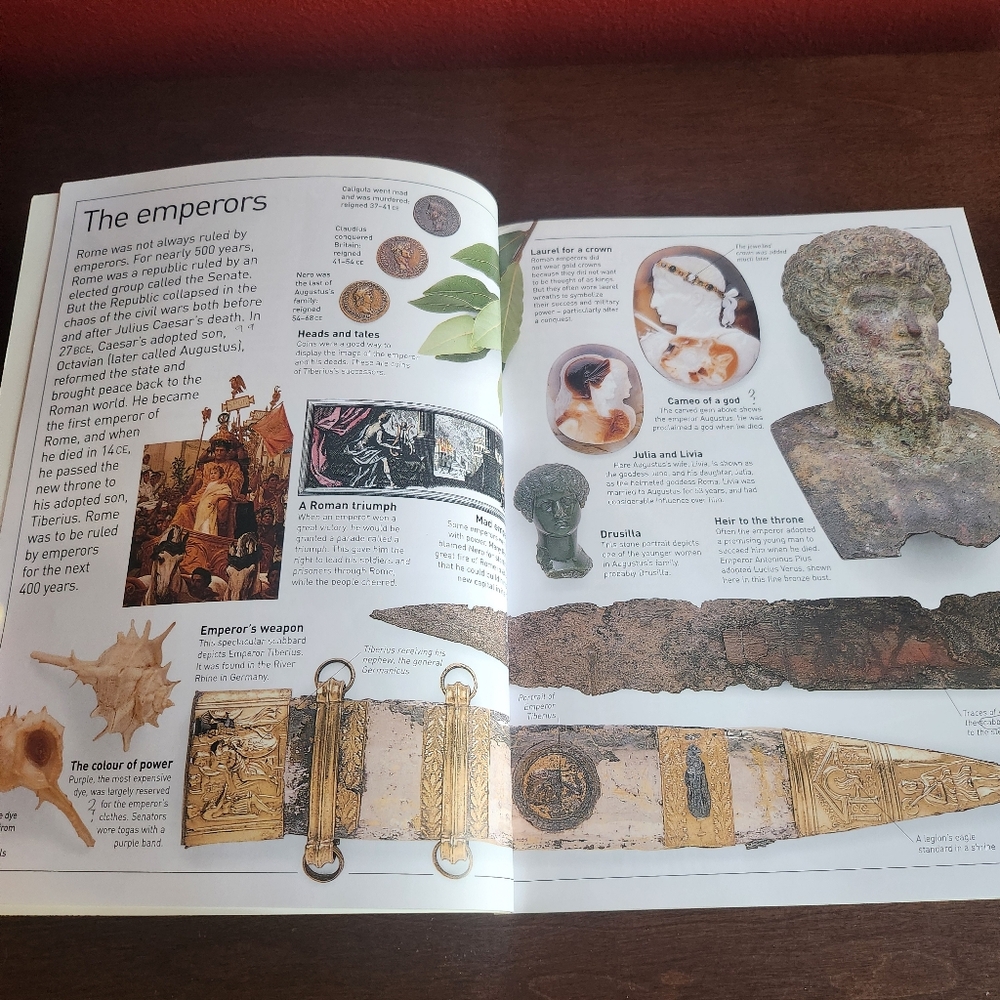 DK Eyewitness ~ Ancient Rome - Learning Book - Picture 6 of 9